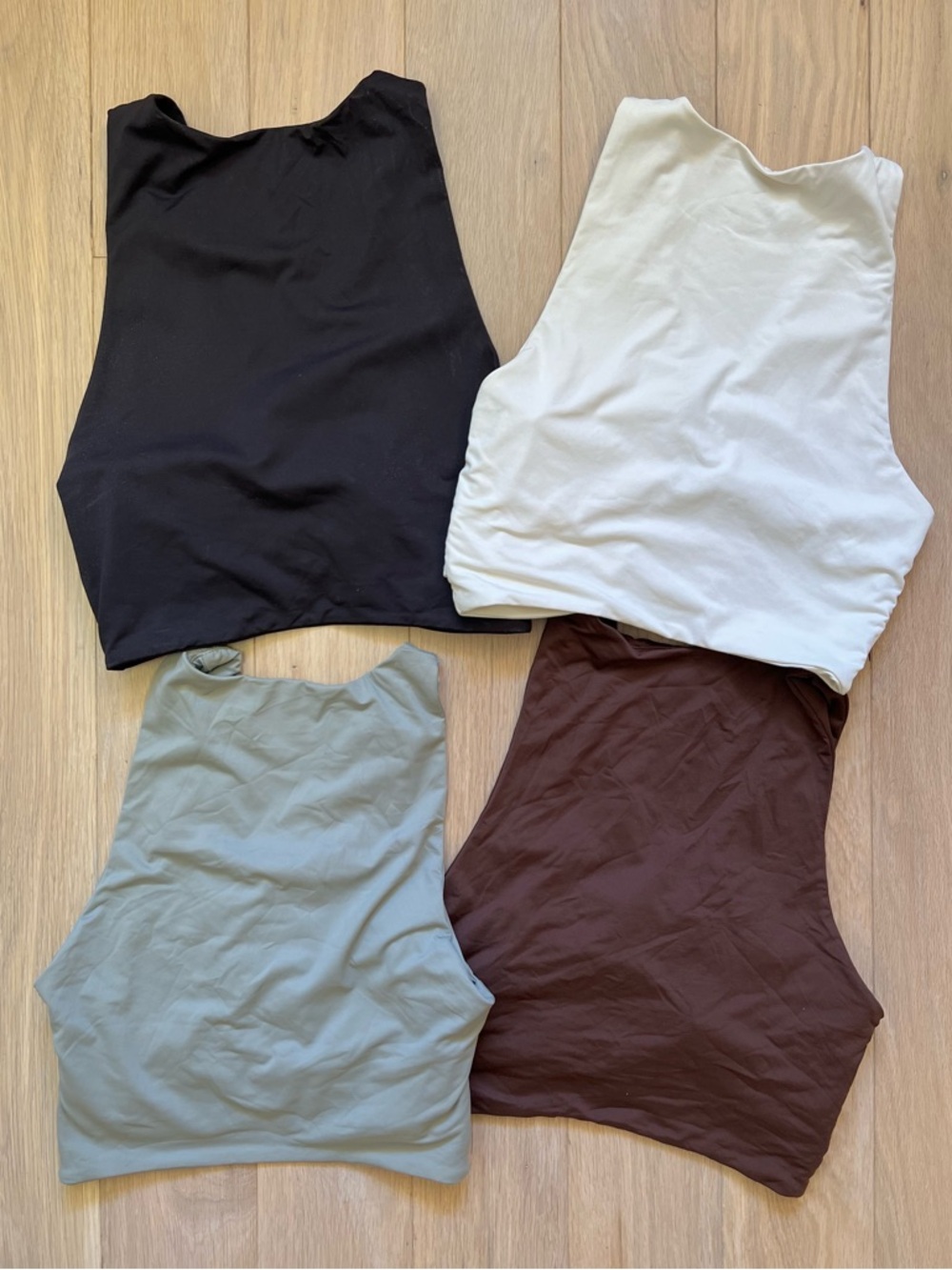 Bundle Meshki Women's O Ring Crop Tank Top Lot S/M - Picture 3 of 7